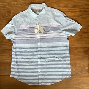 NWT Penguin munsingwear Shirt men’s XL NEW button front beachy